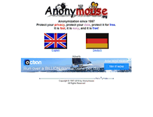 Tablet Screenshot of anonymouse.org